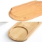 Il supporto di bambù umanizzato della tazza del barattolo della spezia del supporto di stoccaggio della cucina di progettazione imbottiglia i vassoi