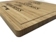 Tagliere di legno del tagliere su ordinazione di Logo Engraved Kitchen Bamboo Wood