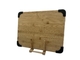 Il tagliere di bambù su ordinazione personale sostenibile con il silicone non slitta il cuscinetto