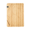 Macellaio di bambù 38x28cm su ordinazione Block Cutting Board con la macchina per affilare i coltelli del supporto del telefono