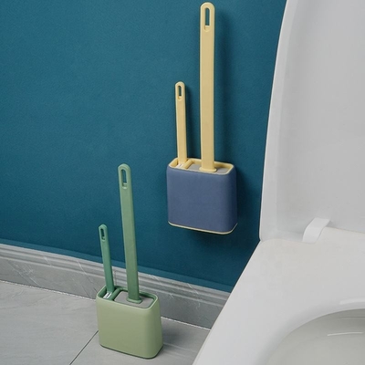 Supporto fissato al muro di pulizia profondo del supporto a perfetta tenuta della spazzola di pulizia della ciotola di toilette