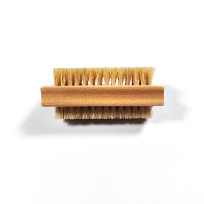 2 chiodi di legno parteggiati del quadrato del manico di spazzola di pulizia della famiglia del faggio