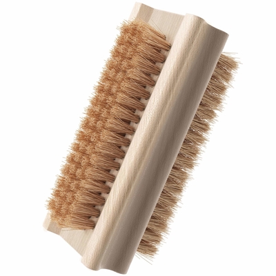 Spazzola di legno del chiodo di logo della famiglia della mini di pulizia mano su ordinazione all'ingrosso di lavaggio