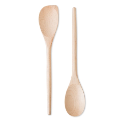 Il cucchiaio su ordinazione di Logo Wooden Spoons Wooden Cooking ha messo il cucchiaio di legno