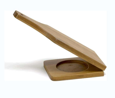 Mini utensile da cucina pieghevole di bambù naturale