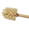 Il sisal naturale rizza il bagno di legno sfrega la spazzola di pulizia di bambù della toilette della spazzola