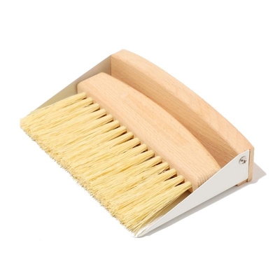 Paletta per la spazzatura di legno della scopa dell'OEM e polvere del set di pennelli che pulisce mini su ordinazione