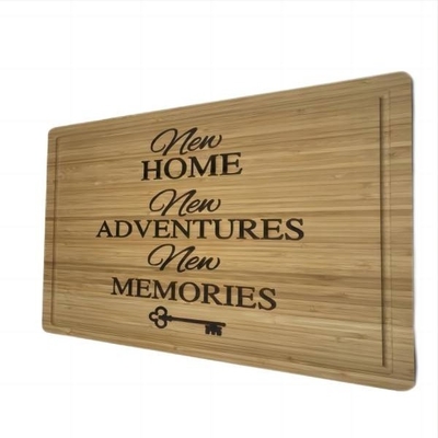 Tagliere di legno del tagliere su ordinazione di Logo Engraved Kitchen Bamboo Wood