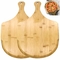 Bordo di bambù del formaggio della pizza del tagliere della cucina domestica per il dolce di frutti