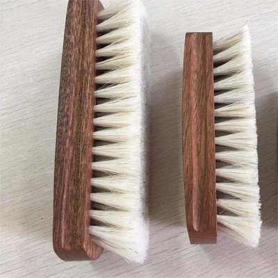Spazzola di pulizia di legno della scarpa della spazzola di pulizia di legno della spazzola di crine di cavallo di alta qualità