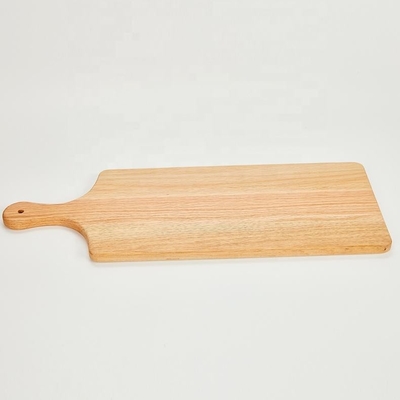 Pagaia della buccia della pizza e tagliere di legno con la maniglia, 1.5cm spesso