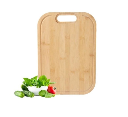 Bordo su ordinazione di Logo Bamboo Non Slip Cutting con la maniglia e la scanalatura