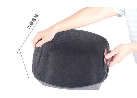 Indumenti in felci di poliestere 100% rettangolare Contenitori di stoccaggio Opp bag imballato Pacchetto personalizzabile