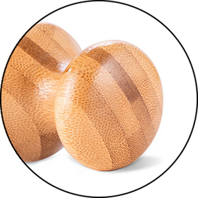 Spazzola di pulizia di bambù del piatto del sisal della spazzola di pulitore dell'utensile del faggio 8*4.5cm